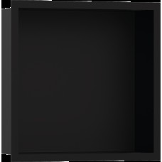 XtraStoris Individual MB Настінна ніша з рамкою 30х30х10см Matt Black (56098670)