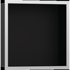 XtraStoris Individual MB Настінна ніша з рамкою 30х30х10см Brushed Stainless Steel (56098800)