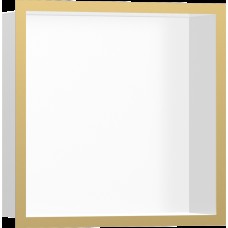 XtraStoris Individual MW Настінна ніша з рамкою 30х30х10см Polished Gold Optic (56099990)
