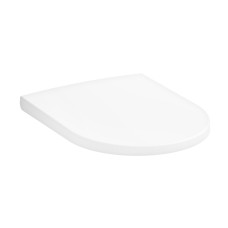 Сидіння на унітаз EluPura S з функцією SoftClosing top fix, металеві петлі, White (60148450)