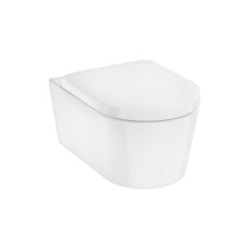 Унітаз підвісний EluPura S 540 мм AquaFall Flush із сидінням SoftClose і QuickRelease (60292450)