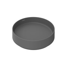 Умивальник Xuniva Evo S накладний без переливу d400мм, Slate Matt Grey (60323760)