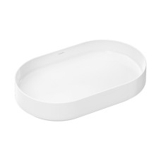Умивальник Xuniva Evo U накладний без переливу 650/400мм, White (60325450)
