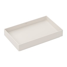 Умивальник Xuniva Evo E накладний без переливу 650х400 мм, Sand Matt Beige (60326780)