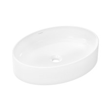 Умивальник Xuniva D SmartClean накладний без переливу, 550х400 мм, White (61072450)