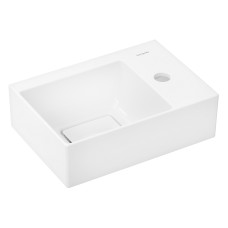 Умивальник Xevolos E 360/250 Right з отвором, без переливу, SmartClean White (61086450)