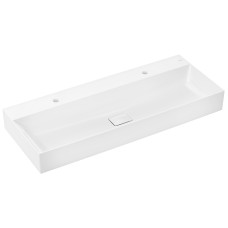 Умивальник Xevolos E 1200/480 з 2-ма отворами, без переливу, SmartClean White (61104450)
