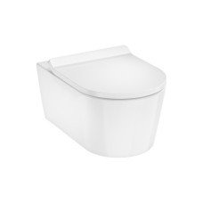 Унітаз підвісний EluPura S 540 мм AquaHelix Flush, SmartClean, із сидінням SoftClose and QuickRelease, Slim (61115450)