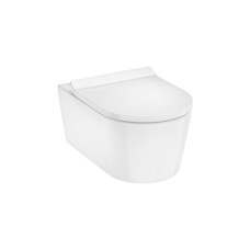 Унітаз підвісний EluPura S AquaHelix Flush, HygieneEffect, із сидінням SoftClose and QuickRelease Slim (62025450)