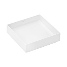 Умивальник Xuniva Evo E SmartClean HygieneEffect накладний без переливу 400х400 мм, White (63007450)
