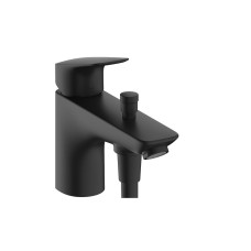 Змішувач Logis врізний на край ванни на 1 отвір Monotrou 2 Flow, Matt Black (71315670)