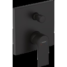 Змішувач Vernis Shape прихованого монтажу для ванни/душу, Matt Black (71468670)