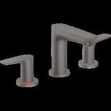 Змішувач Talis E для умивальника на 3 отвори, Brushed Black Chrome (71733340)