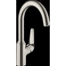 Змішувач M421-H220 для кухні (71802800) Stainless Steel Finish