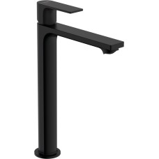 Змішувач Rebris E 240 CoolStart для умивальника з донним клапаном pop-up, Matt Black (72581670)