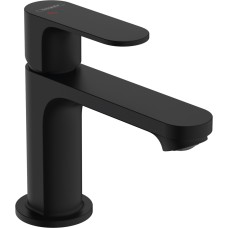 Змішувач Rebris S 80 Coolstart для умивальника з металевим донним клапаном, Matt Black (72584670)