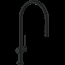 Змішувач Talis 210 2jet кухонний з витяжним виливом Sbox (72801670) Black Matt