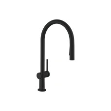 Змішувач Talis M54 210 2jet кухонний ECO з витяжним виливом, Matt Black (72842670)