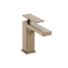 Змішувач Tecturis E 110 EcoSmart+ для умивальника без донного клапана, Brushed Bronze (73011140)