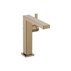 Змішувач Tecturis E 150 Fine CoolStart EcoSmart+ для умивальника без донного клапана, Brushed Bronze (73041140)