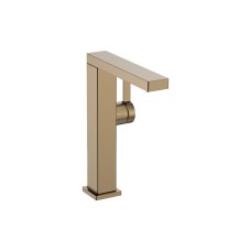 Змішувач для умивальника Tecturis E 210 Fine CoolStart EcoSmart+ push-open, поворотний вилив, Brushed Bronze (73060140)