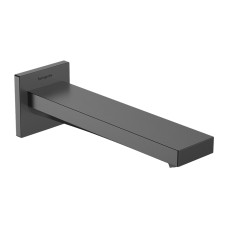 Вилив Tecturis E на ванну з виступом 210 мм, Brushed Black Chrome (73410340)