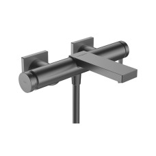 Змішувач Tecturis E для ванни, Brushed Black Chrome (73420340)