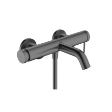 Змішувач Tecturis S для ванни, Brushed Black Chrome (73422340)