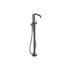 Змішувач Tecturis S для ванни підлоговий, Brushed Black Chrome (73440340)