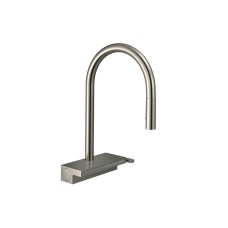 Змішувач Aquno Select M81 170 3jet кухонний з витяжним виливом, Stainless Steel Finish (73837800)