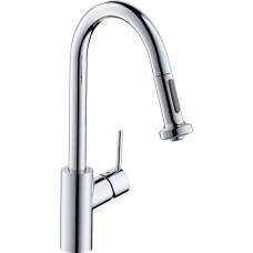 Змішувач Talis M52 220 2jet кухонний з витяжним виливом Sbox (73863000)