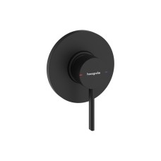 Змішувач Zesis S прихованого монтажу для душу d110, Matt Black  (74617670)