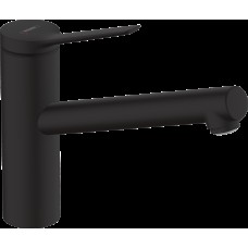 Змішувач Zesis M33 150 1jet кухонний, Matt Black (74802670)