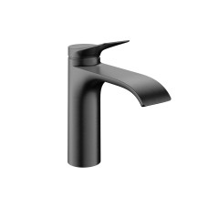 Змішувач Vivenis 110 CoolStart для умивальника з д/к pop-up, Brushed Black Chrome (75023340)