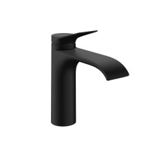 Змішувач Vivenis 110 Coolstart для умивальника з донним клапаном pop-up, Matt Black (75023670)