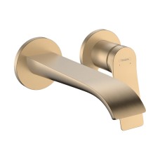 Змішувач Vivenis 195 для умивальника зі стіни, Brushed Bronze (75050140)