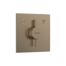 Змішувач прихованого монтажу DuoTurn E на 2 функції, Brushed Bronze (75417140)