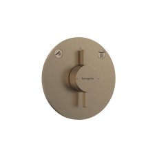 Змішувач прихованого монтажу DuoTurn S на 2 функції, Brushed Bronze (75418140)