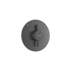 Змішувач прихованого монтажу DuoTurn S на 2 функції Brushed Black Chrome (75418340)
