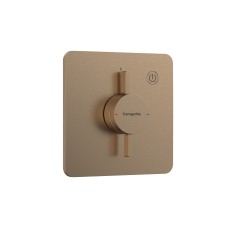 Змішувач прихованого монтажу DuoTurn Q на 1 функцію, Brushed Bronze (75614140)