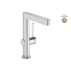 Змішувач Finoris 230 для умивальника, поворотний вилив з д/к push-open, Brushed Bronze (76060140)
