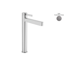 Змішувач Finoris 260 CoolStart для умивальника з д/к push-open, Brushed Black Chrome (76072340)