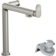 Змішувач Aqittura M91 FilterSystem 240 1jet кухонний, Stainless Steel Finish (76804800)