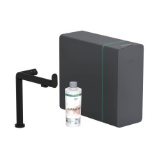 Змішувач Aqittura M91 SodaSystem 240, 1jet, кухонний сет, Matt Black (76837670)