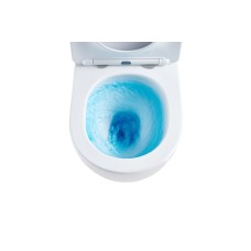 MUFI Унітаз підвісний 49х36.5 см Spin Flux безобідковий з сидінням Slim Soft Close, швидкознімне