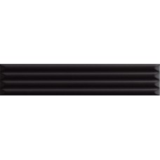 UP CANNETTATO BLACK GLOSSY 5х25 M109 (192132) (плитка настінна)