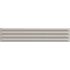 UP CANNETTATO GREY GLOSSY 5х25 M109 (192133) (плитка настінна)