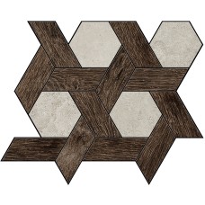IL CERRETO DECORO AMARONE BROWN 30х26 M287 (MOSCP03) (мозаїка)