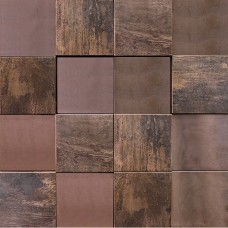 G143 METAL BRONZE 3D CUBES 30х30 (мозаїка)