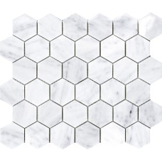 G137 ESSENTIAL HEXAGON CARRARA PULIDO 25,8x29,8 (мозаїка)